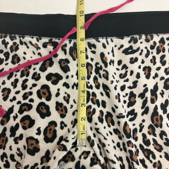 PJ Salvage Cheetah Print Vintage Velour Waffle Pajama Set Women’s Size XL - Picture 11 of 13